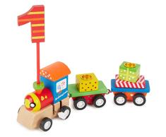 Bieco | Tren Juguete | Tren Madera | Tren de Madera | Trenes para niños | Tren Madera Juguete | Juguete Tren | Locomotora Tren Madera | numeros de Madera | Tren Bebe | Tren de Juguete