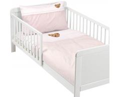 Steiff 0002985 - Juego de cama infantil rosa Talla:000