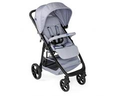 Chicco Multiride - Silla de Paseo Todoterreno con Ruedas Grandes y Suspensión, Hasta Niños 22 kg, Color Gris (Light Grey)