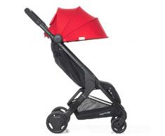 Ergobaby Metro Cochecito Bebe Plegable Ligero, Silla de paseo a Partir de 6 Meses Hasta 18 kg (Rojo)