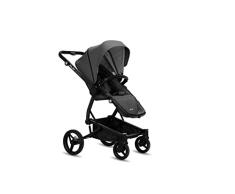 Play Rock cochecito de bebé con capazo, manillar regulable, color gris (Eclipse)