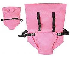 Kiokids 1410 - Trona de viaje, unisex, color rosa