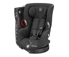 Maxi-Cosi Axiss Silla coche giratoria 90 grados y contramarcha grupo 1, Silla auto bebé 9 meses- 4 años (9-18 kg), reclinable en Múltiples posiciónes, color Authentic black