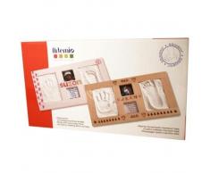 Artemio - Marco de Fotos para bebés (42,5 x 23,5 x 1,2 cm), Color Blanco