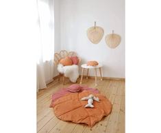 Alfombras de juego y gimnasios marca Moi Mili. Modelo LINEN LEAF MAT