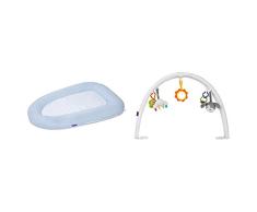 ClevaMama ClevaFoam Reductor de Cama Azul + Arco de Juego