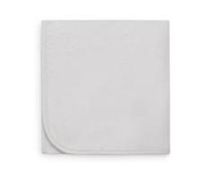 Jollein - Manta para cuna o cochecito infantil 75x100cm, color gris suave