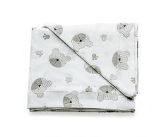 Italbaby 020.1000 – 005 Juego 3 lenzuoline para cuna