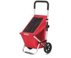 Playmarket Go Fun Carro de la Compra, 50 litros, Poliéster, Rojo