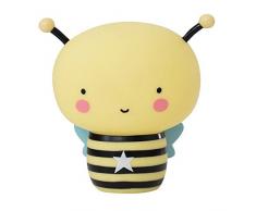 A Little Lovely Company RLBEYL02 - Lámpara recargable en forma de abeja