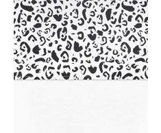 Jollein - Funda nórdica y funda de almohada, 75 x 100 cm, diseño de leopardo, 75 x 100 cm