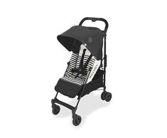 Maclaren Quest Arc silla de paseo tipo paraguas compacto y ligero, Para niños de recién nacidos hasta 25 kg, capota extensible con factor UPF 50+, asiento reclinable, Incluye protector para la lluvia