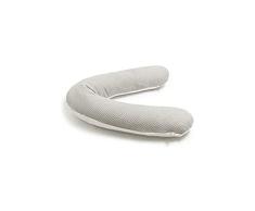 Bamboom Cojín de Lactancia Cosy - Soft Stone Gris Perla - Cojines de Lactancia, unisex