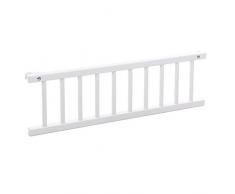 Babybay 100202 - Barrera de seguridad para cuna, color blanco [importado de Alemania]
