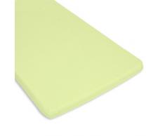 Bolín Bolón 1623701014500 - Bajera de rizo algodón para mini cuna, color pistacho