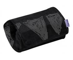 Dooky Arm Cushion Black Tribal Cojín (protector de brazos con cierre de velcro para la silla de coche del bebé, ajuste universal), negro