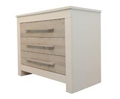 Cajoneras marca IKIDS. Modelo TOSCANA COMODA + cambiador