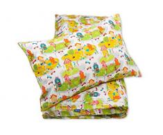 Pepi Leti 685843715467 Häuser Premium - Juego de cama infantil, multicolor