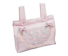 Babyline Caramelo - Bolso panera para silla de paseo, color rosa