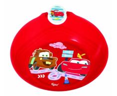 Tigex 80800587 - Plato hondo para microondas, diseño Cars, color rojo