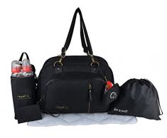 Baby on board 204300_017 Daily - Bolsa para bebé, color negro Negro