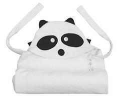 Tots by Smart Correpasillos 420121 XL Toalla con capucha, color blanco