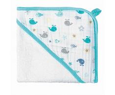 Picci - Toalla de baño Balene I Coccolosi - 300 g