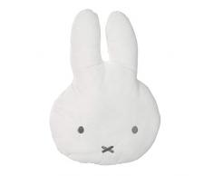 roba Cojín Redondo Conejito miffy® para Habitación Infantil - Cojín de Peluche Suave - Blanco