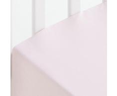 Bajera Cremallera Saco Nórdico ALGODÓN Minicuna (50 x 80 cm) ROSA