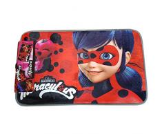 Arditex LB11881 - Alfombra suave, 45 x 75 cm, diseño Lady bug