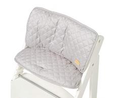 roba Cojín reductor de asiento estilo roba – Cojín para silla de bebé de 2 piezas para todas las tronas Sit Up – Cojín para silla de bebé en gris