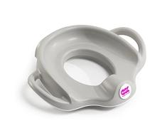 OKBABY Sofa - Asiento reductor de WC con bordes antideslizantes - Asas Anchas y Elevadas para la Máxima Estabilidad al Niño - Gris 39262300