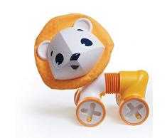 Tiny Love Leonardo el León Juego educativo 1 años, Juguetes para niños y niñas, con cuerpo flexible, color Amarillo