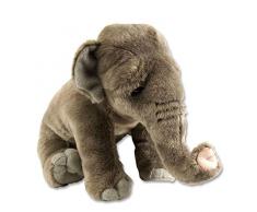 Wild Republic Peluche Elefante Asiatico Cuddlekins, 30cm