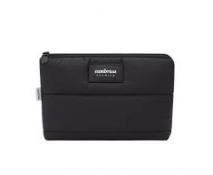 Cambrass – neceser para guardar cosas de aseo del bebé – neceser bebé con cremallera – bolso organizador para aseo-bolsa de aseo Urban negro 6x28x20 cm