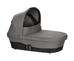 CYBEX Gold Melio Cot Capazo, Desde nacimiento hasta 6 meses aprox (máx. 9 kg), Soho Grey