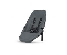 Quinny Hubb Duo Asiento para cochecito Quinny Hubb Mono, se convierte en un cochecito gemelar, color Graphite (gris)