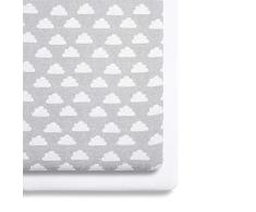 Snüz Protector de colchón para cuna, blanco, BD028BH