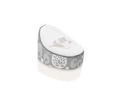 Babymoov doomoo Nid Flower Argent | Tumbona Bebé | Puf Evolutivo & Multifuncional| Desde el nacimiento
