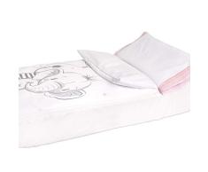 Pekebaby Saco Nórdico desenfundable Cuna (60 x 120 cm) ELEFANTINO ROSA