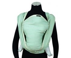DIDYMOS Tejido manta para bebé, Lisca Karibik, tamaño 5, 420 cm), color verde