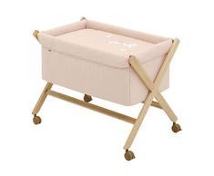 Minicuna Tijera Madera Be Teckel Melocoton/Natural 55x87x74 cm