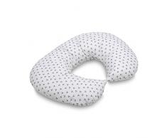 Pirulos 71013313 - Cojín lactancia 62 x 50 diseño pirate, color blanco y azul