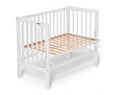 FabiMax Basic - Cuna auxiliar, color blanco