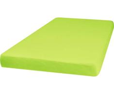 Playshoes Protector de colchón de sábana Ajustable, Impermeable, 70 x 140 cm, Color Verde