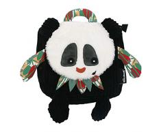 Les Déglingos – Mochila – Rototos Le Panda – Ultra suave – Peluche – Divertido – Juguete educativo – Adecuado desde el nacimiento