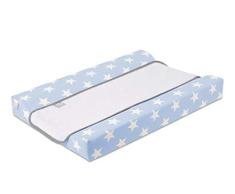 Funny Baby Stars Azul - Colchon cambiador comoda, unisex, celeste