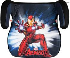 Asiento elevador de coche Iron Man, grupo 2-3 (de 15 a 36 kg) niño, representado con el superhéroe Iron Man