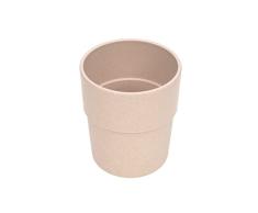 LÄSSIG Vajilla infantil sin melamina y sin BPA para lavavajillas y microondas/Mug PP/Cellulose Uni powder pink
