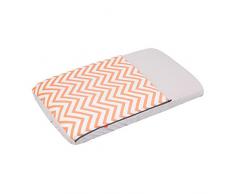 Be Zigzag - Saco de mini cuna, unisex, color coral